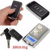 Super Mini Pocket Jewelry Cract Scale 200g/0.01g Car Key Digital Scales Weight Balance Gram Scale Car Key Scales