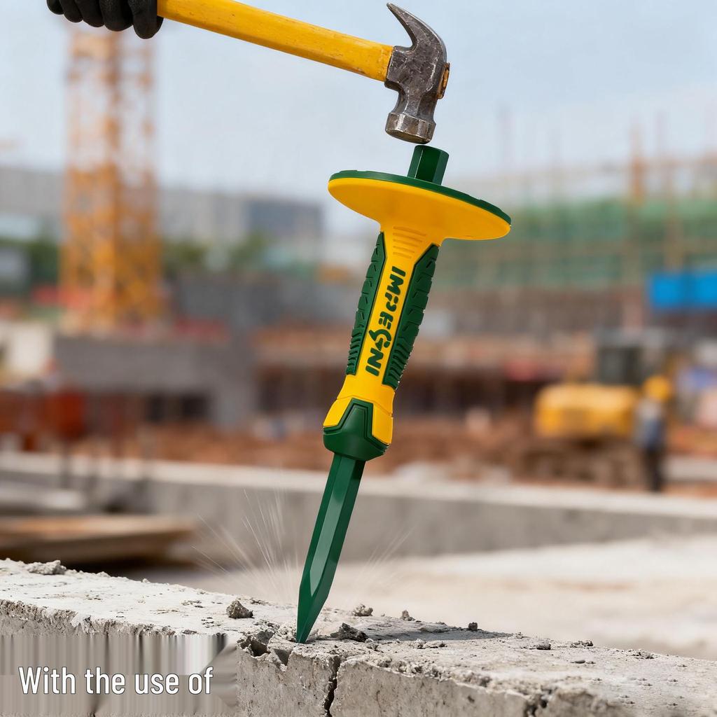 Супертвердое зубило из вольфрамовой стали для бетона и камня