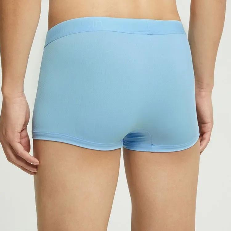 CK / Calvin Klein Black Logo Boxer Shorts Men's 1 Pack Light Blue (Unisex) Boxer Shorts NB3099 CYT
