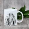 English setter, Lawerack, Laverack I - cup with a dog, cup with a photo, personalized gift from the Art-Dog brand
