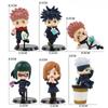 6 шт./упаковка Фигурка Jujutsu Kaisen Q Posket Сатору Годжо Гэто Сугуру Юдзи 7 см Фигурка Коллекция Аниме Куклы Модель игрушки Украшения