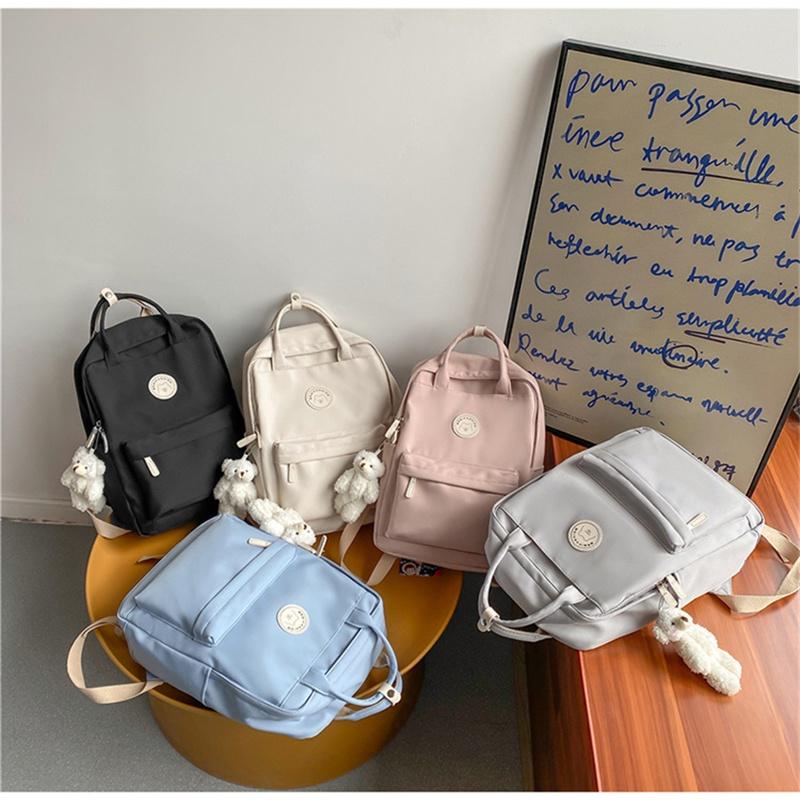 Модный рюкзак для девочек, трендовый школьный рюкзак в японском стиле большой вместимости