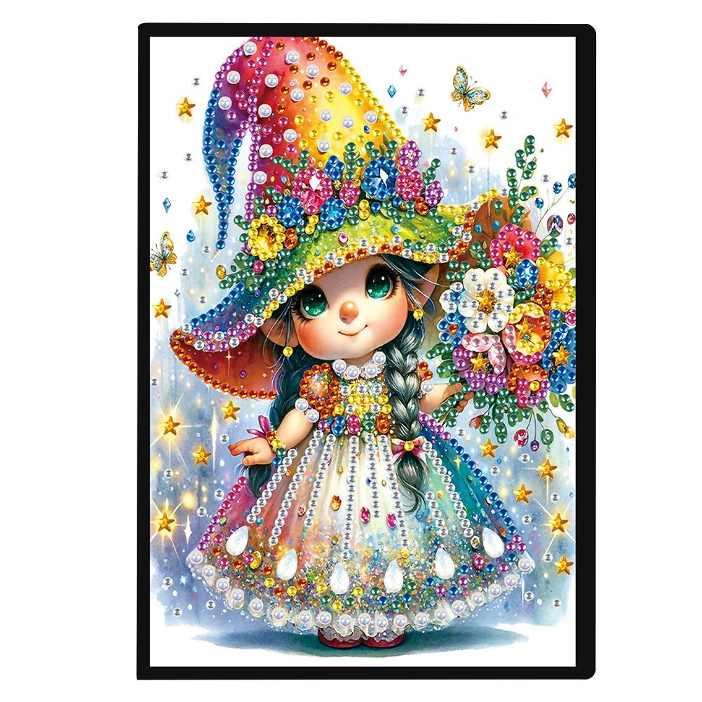Goblin Special Shaped 5D DIY Diamond Art Painting Kit 50 Pages Rhinestone Art Hand Craft Kit A5 для подарков на день рождения или Рождество