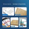 GEPAD 60mm Automatic Electric Financial Document Binder CN plug (adapter included)