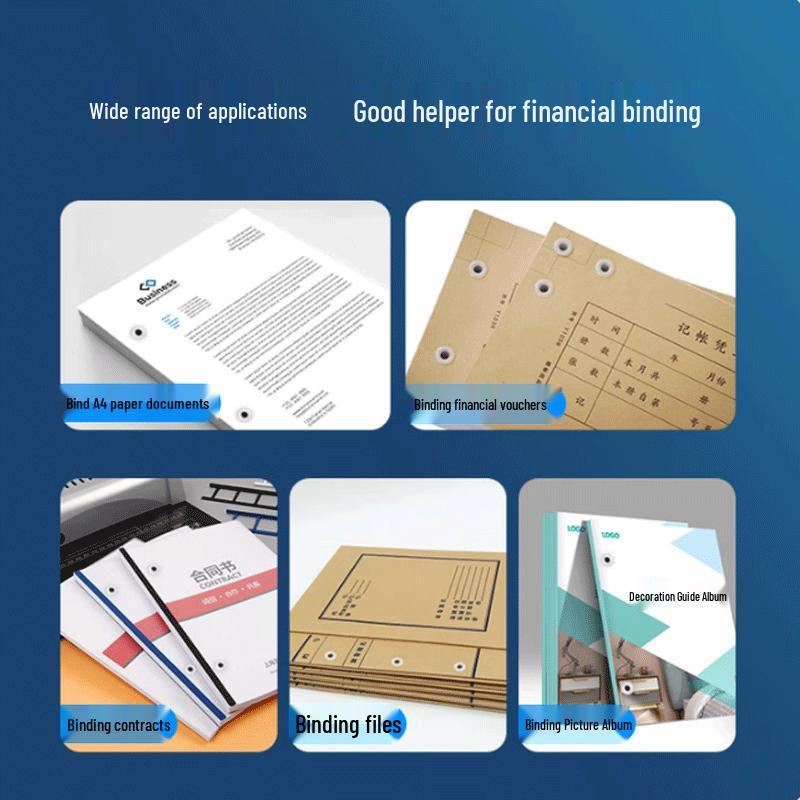 GEPAD 60mm Automatic Electric Financial Document Binder CN plug (adapter included)