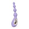 LELO SORAYA Beads, Anal Bead Massager with Bow Motion Technology and 8 Vibration Patterns, Violet Dusk
