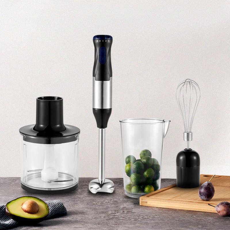 1000 Вт Кухонный многофункциональный процессор Блендер Бытовой ручной миксер для яиц Высокая мощность 4-в-1 Электрический набор миксера