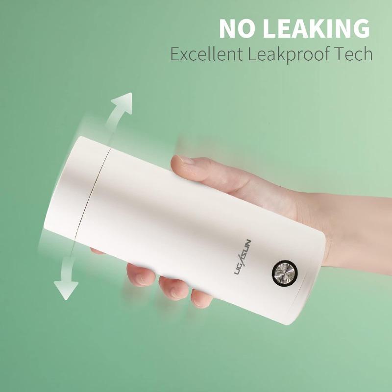 Портативный электрический чайник для кипячения воды - Дорожный чайник с автоматическим отключением - Портативный водонагреватель - Устройство для нагрева воды на одну чашку - 400 мл