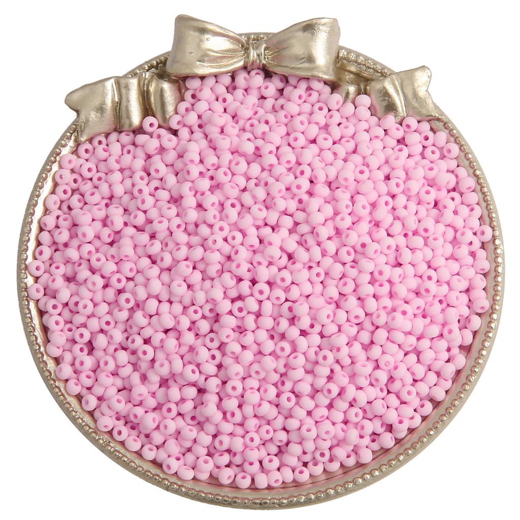 450G High Quality Seed Beads Macarons Frosted Polish Glass Beads for Bracelet Necklace DIY Jewelry Accessoreis Making