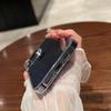 Роскошный прозрачный противоударный чехол для телефона для IPhone 15 14 13 12 11 Pro Max X XR XS 7 8 Plus SE3 Mini Жесткий пластиковый ПК Прозрачная крышка