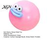 Portable Stress Reliever Cartoon Sausage Mouth Ball Toy Relief Big Eyes Squeeze Anxiety Fidget Slow Rising Home Office Worker Desk TPR