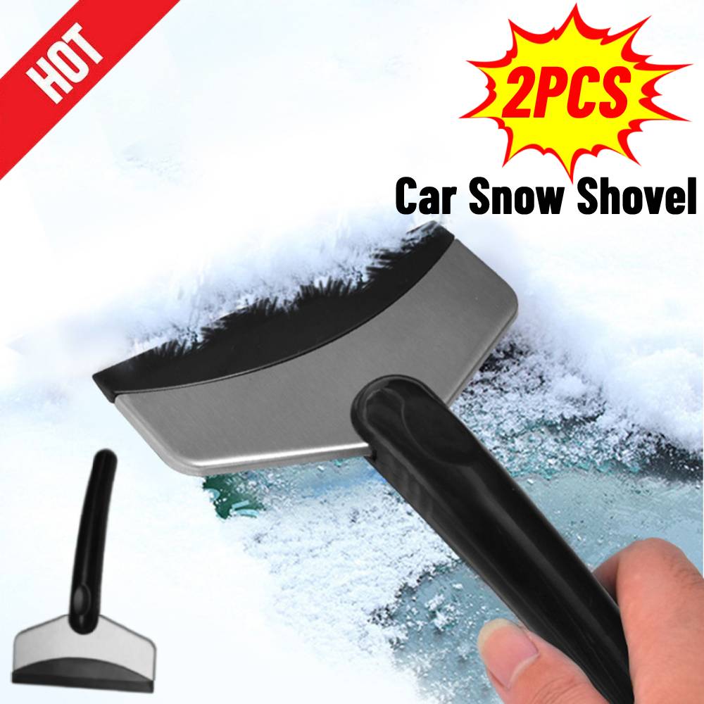 1-6 шт. Многофункциональная лопата для уборки снега, скребок для льда на лобовом стекле автомобиля, лопата для снега, щетка для чистки автомобильных стекол, автомобильные аксессуары