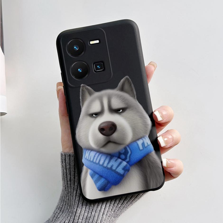 Для vivo Y35 4G Защитный чехол Для vivo Y35 4G Модные мультяшные чехлы для телефона Для vivo Y35 4G Красивая задняя крышка с рисунком Coque
