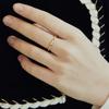 Shertz Twinkle Cubic Chain Ring (14k)