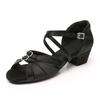 Children Girls' Latin Dance Shoes Women Ballroom Latin Shoes Ladies Modern Tango Dancing Performance Shoes Salsa Sandals