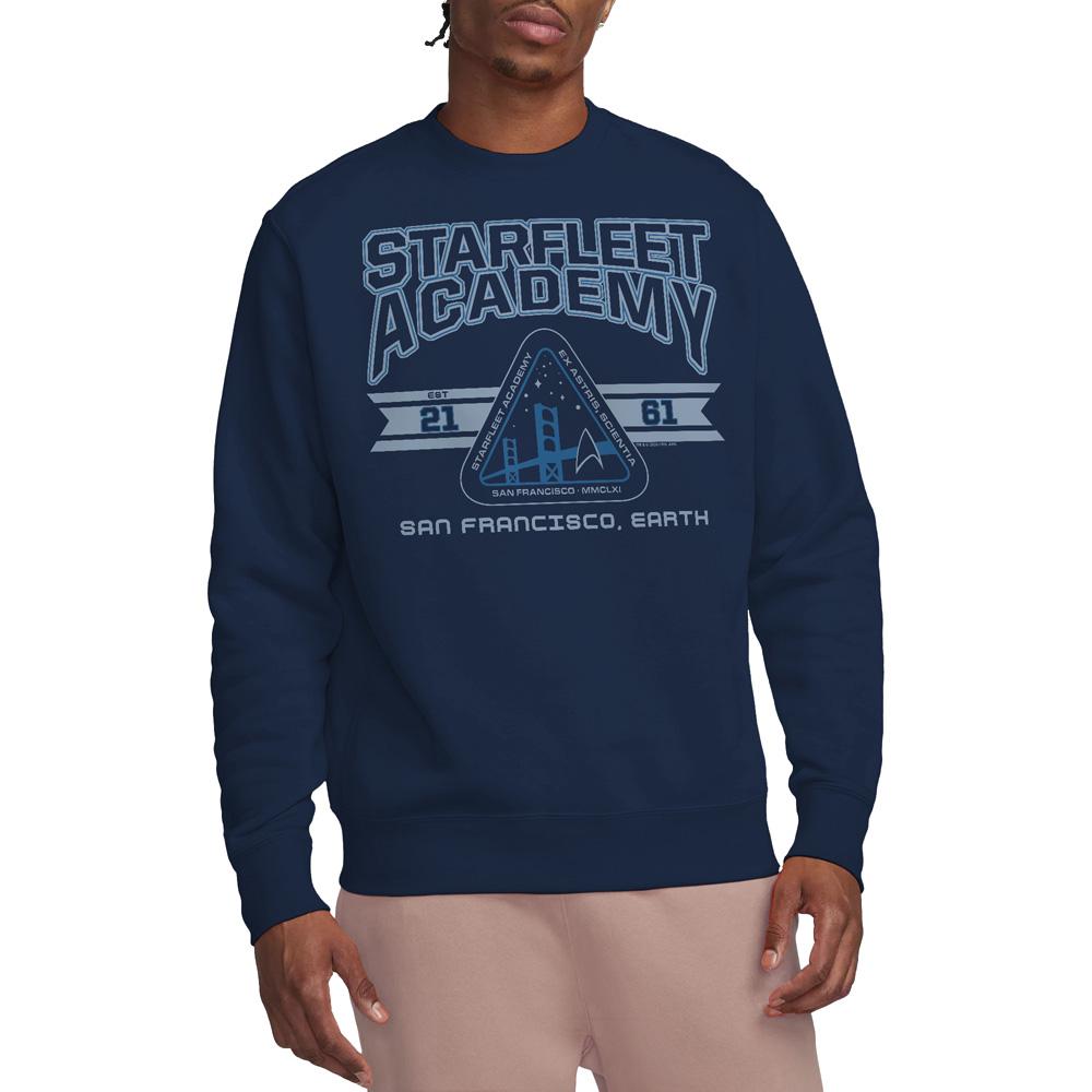 Star Trek Unisex Adult Starfleet Academy Earth Sweatshirt