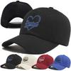 ГОРЯЧАЯ Распродажа унисекс хлопковая модная кепка LOVE вышитая бейсболка мужская женская регулируемая повседневная уличная спортивная кепка