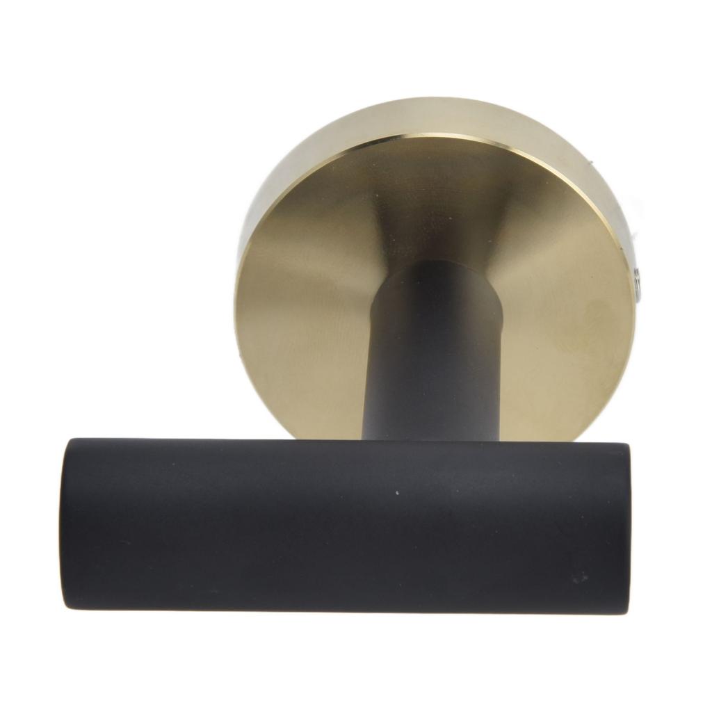 Держатель для полотенец 4 защитных слоя Элегантный стиль Черное золото Аксессуары для ванной комнаты для кухни отеля