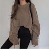 New Autumn Winter Women's Sweater Korean Elegant Solid Knitted Sweater Warm Female Pullovers Jumper