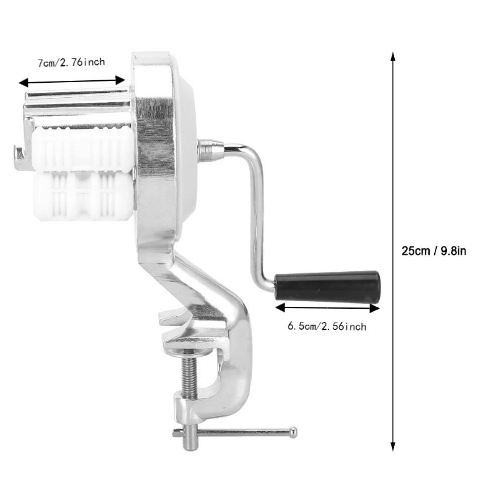 Silver Macaroni Maker Aluminum Alloy Manual Pasta Extruder Pasta Maker Machine  Pasta Lovers