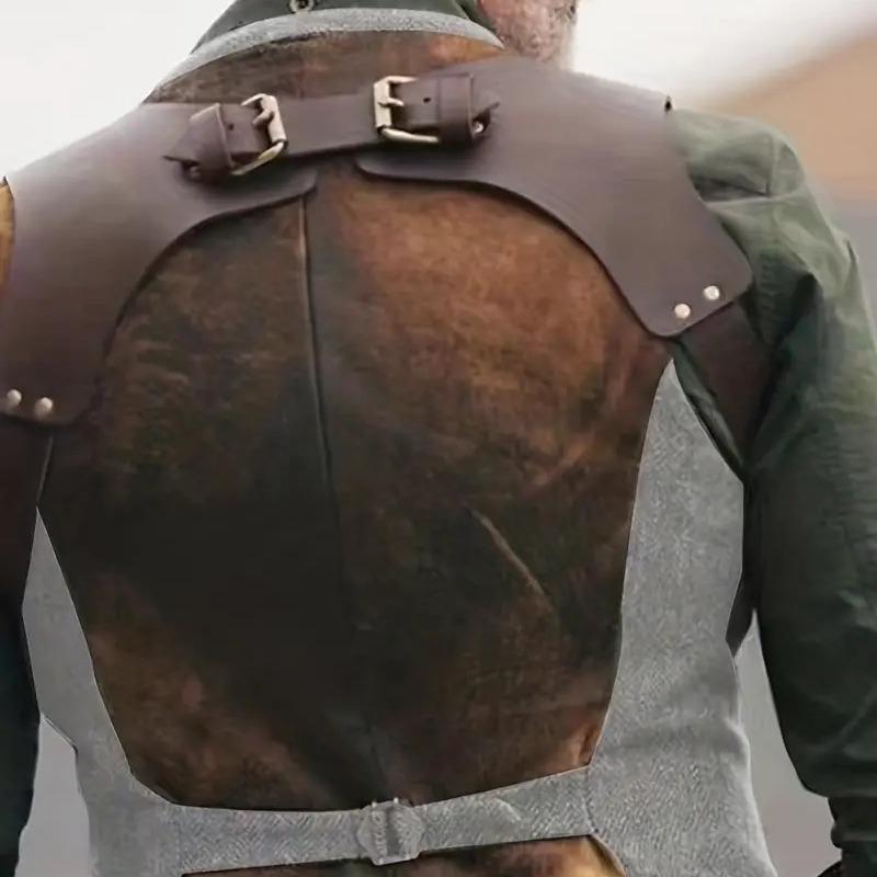 Мужской простой жилет для отдыха в британском стиле, одноцветный, большой размер, темперамент, сочетание цветов