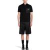 PRADA Logo Plaque Short Sleeved Polo Shirt UJN703-1YED-F0806-S-211