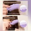 Hair Cutting Comb Hair Brushes With Razor Blades Hair Trimmer Cutting Thinning Tool Professional Styling Barber Cutter Accessory
