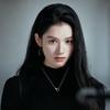 Silver double ring necklace women's cool and handsome new high-end long sweater chain light luxury niche versatile clothes accessories