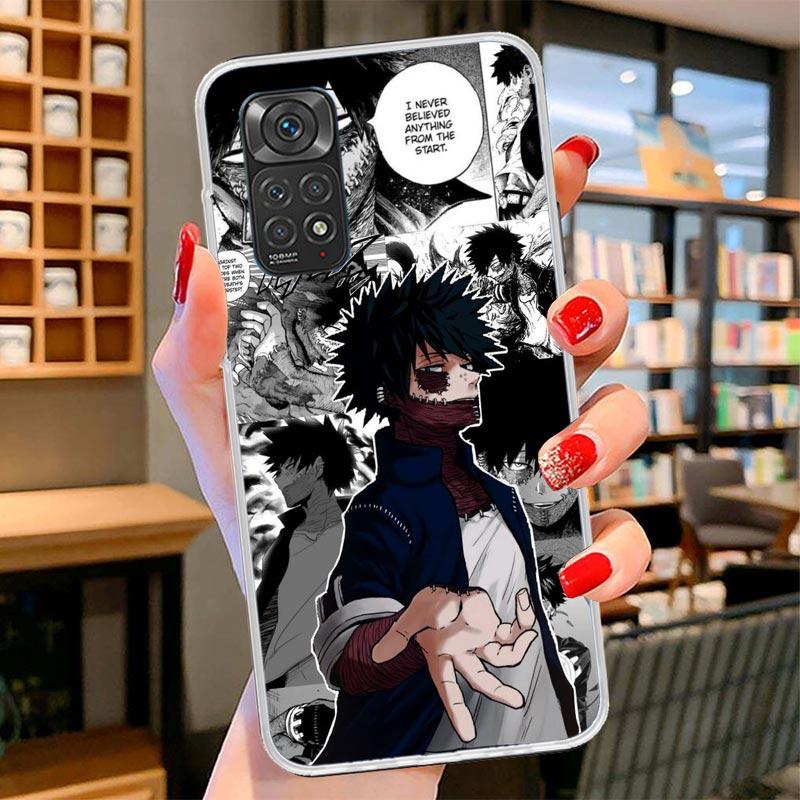 Чехол для телефона My Hero Deku для Xiaomi Redmi Note 15 14 13 12 11 10 Pro Plus 14S 12S 11S 11T 11E 10S Мягкий чехол-бампер Redmi N