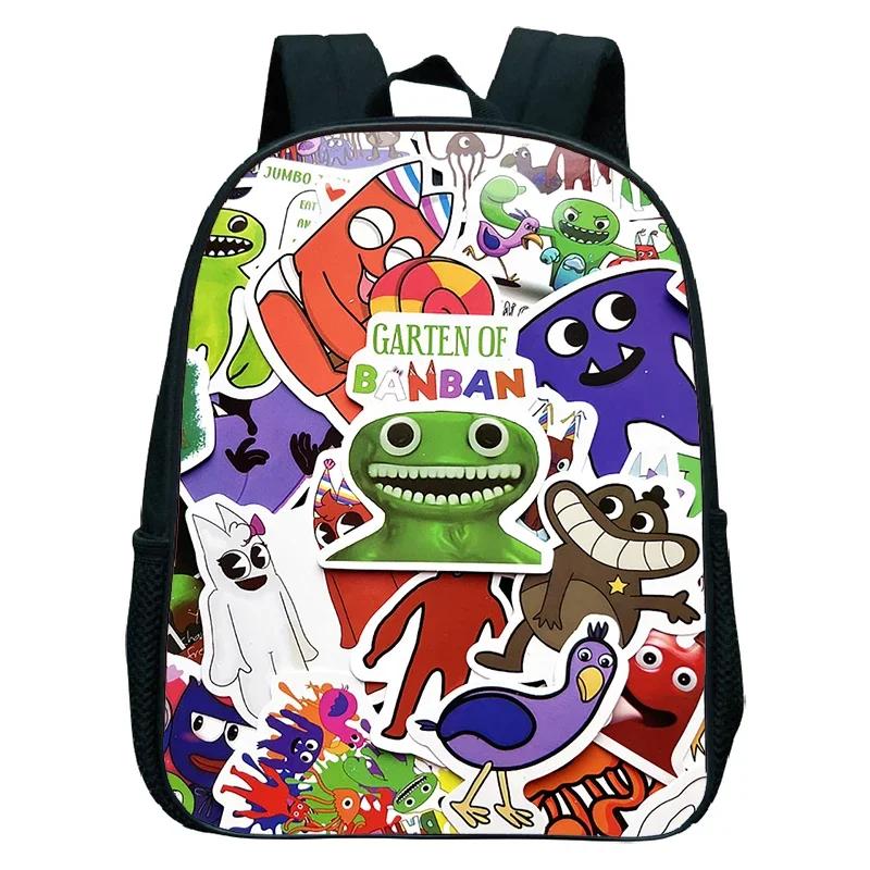 Lightweight Garten of BanBan Print  School Bags Kindergarten Backpack for Preschool Boys Girls Waterproof Kids Bookbag Mochlia