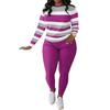 Two Piece Outfits for Women Long Sleeve Sweatsuits Jogger Matching Tracksuits Fall Casual Lounge Sets