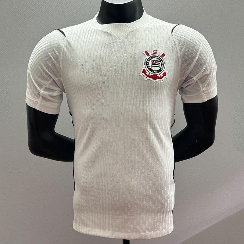 2627 Игровая версия домашняя короткорукавная футбольная футболка Corinthians Футбольная форма футболка