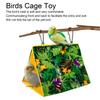 Washable Hut Tent Quick Dry Triangular Bird Nest Comfortable Bird Cage Toy  Cockatiels