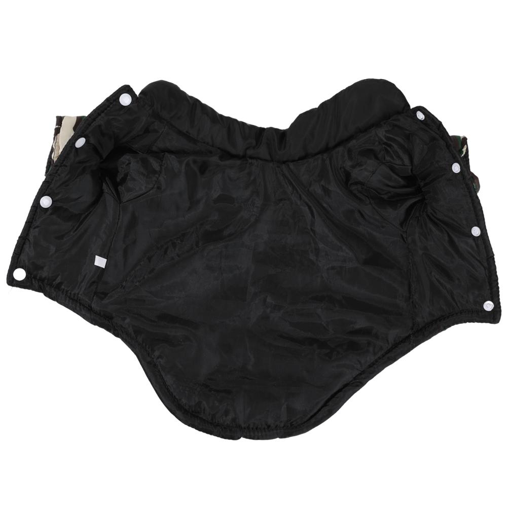 Теплая куртка для собак, зимняя камуфляжная одежда для маленьких и средних собак, ветрозащитная с D-образным кольцом, пальто для домашних животных, костюм для чихуахуа и йоркширского терьера