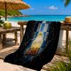 Blackburn-Rovers Crest Beach Towel Microfiber Beach Towel, Lightweight and Quick-Dry, for Summer Travel, Swimming Pool Fan Birthday Gift