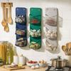 Large Capacity Mesh Storage Basket No Drill Breathable Wall Mounted Basket Space Saving Bathroom Organizer Dorm