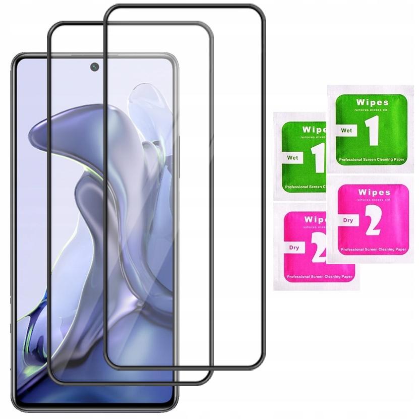 2-pack TEMPERED GLASS FOR XIAOMI 11T / 11T PRO full screen protection 9H 5D