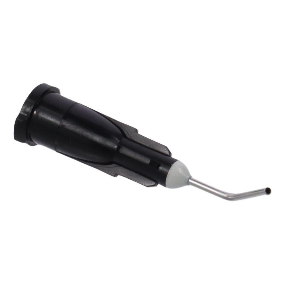 200pcs 20 Gauge Dispensing Needles Black Dispensing Needle Tips Pre Bent Flow Bent Dispensing Tips