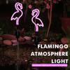 Solar Neon Flamingo Lights Landscape Garden Decoration Outdoor Waterproof Yard Lamp Lawn Terrace Light Patio Walkway Light