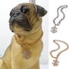 Pet Necklace Dollar Pendant Decorative Anti-fade Fashion Dogs Neck Chain Collar