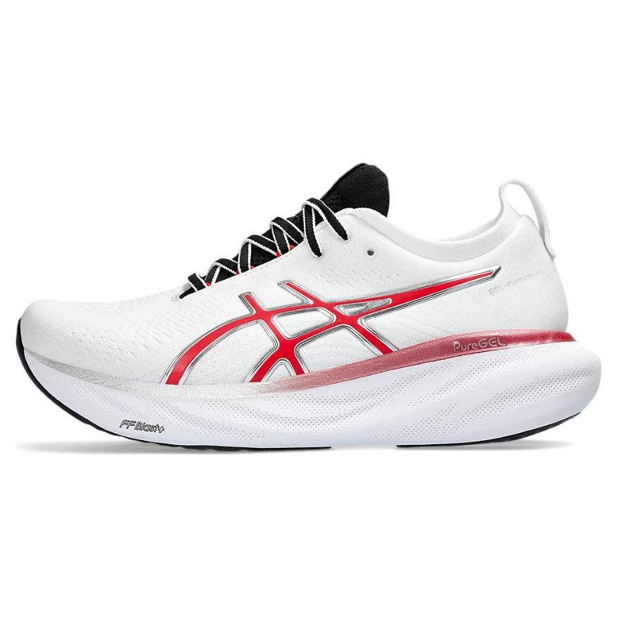 Asics Gel Nimbus 25 Anniversary Pack Men Sneakers White Classic-Red 1011B750-100