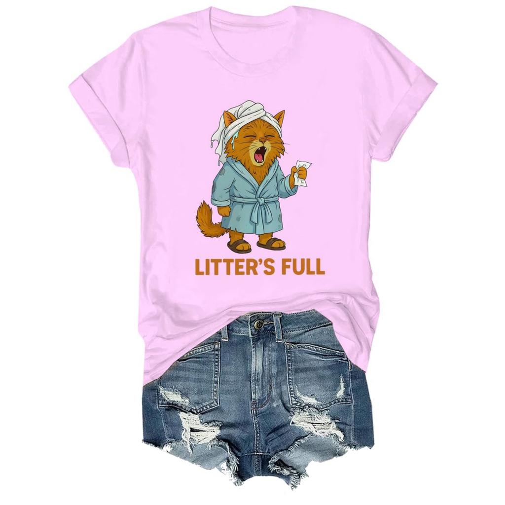 Женская и мужская унисекс модная футболка с принтом, круглым вырезом и коротким рукавом, пуловер