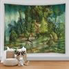 3D Printing Tiger Elephant Wolf Fox Deer Tapestry Large Wall Hanging Psychedelic Tapestry Animal Wall Tapestry Boho Wall Decor