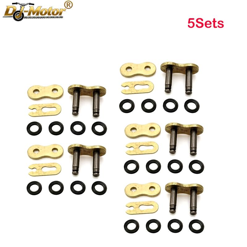 DJ-Motor Black 520 X-ring Chain Connecting Master Link For Honda Yamaha Suzuki Kawasaki Dirt Bike ATV Go Kart Motorcycle