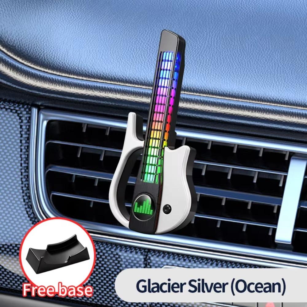 Guitar Shaped Car Aromatherapy Colorful Car Air Outlet Freshener Car Air Freshener Auto Air Outlet