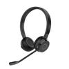 Jabra Evolve 65 TE Wireless Headset, Binaural with Mic, Connects Two Devices Simultaneously, Link 390a UC Stereo, Bluetooth 5.2 Noise Cancellation,