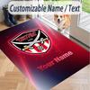 Custom Text Printed Rug Sheffield United FC Non Slip Floor Carpet For Home Room Decor