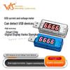 USB-вольтметр и амперметр: Определяет ток и напряжение для USB-устройств