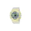 Серия G-SHOCK GA-110 Iceelectric с двойным дисплеем (ЖК/стрелки) Серия Tough Водонепроницаемые Ударопрочные Модный Кварцевый механизм Ремешок из смолы GA-110LS-7APR