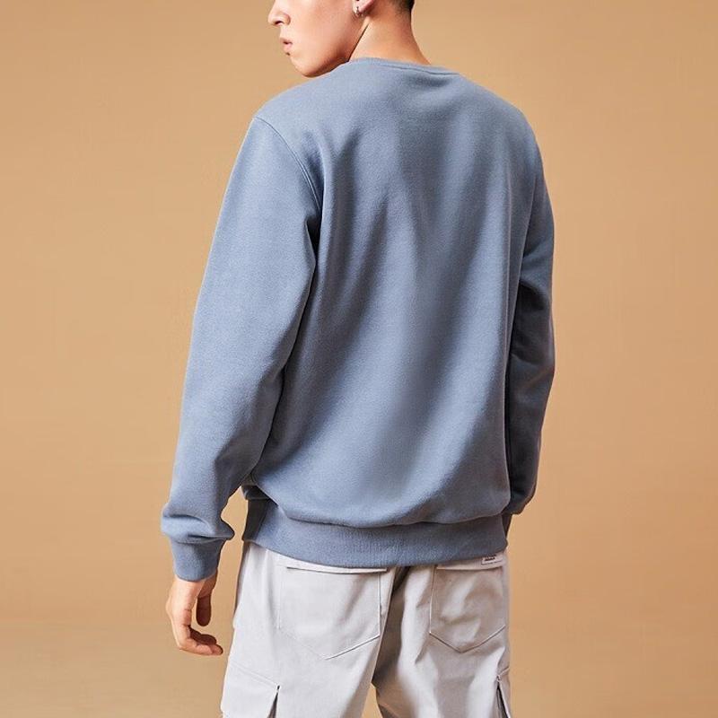 Толстовка Li Ning Plain Logo из флиса с длинными рукавами, унисекс, цвет Firestone-Blue AWDTC25-1